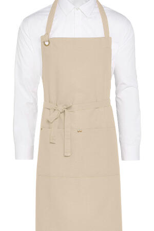 PROVENCE - Eyelet Bib Apron with Pocket