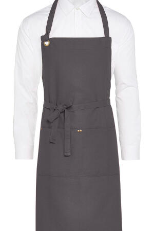 PROVENCE - Eyelet Bib Apron with Pocket