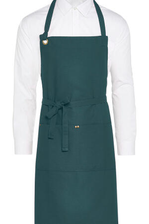 PROVENCE - Eyelet Bib Apron with Pocket