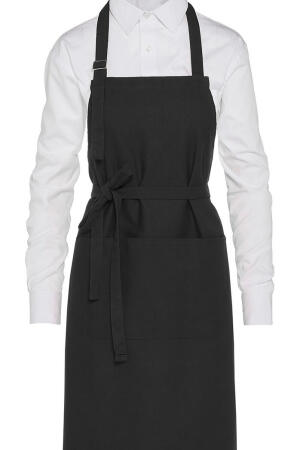 LISBON - Cotton Heavyweight Bib Apron with Pocket