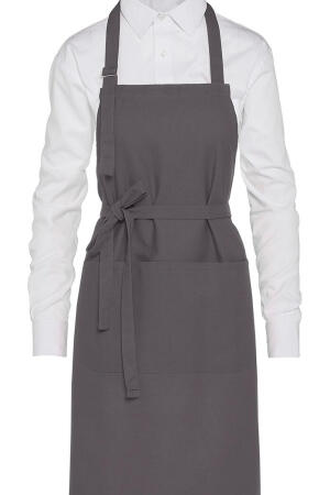 LISBON - Cotton Heavyweight Bib Apron with Pocket