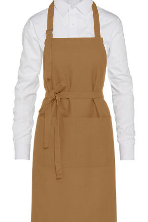 LISBON - Cotton Heavyweight Bib Apron with Pocket