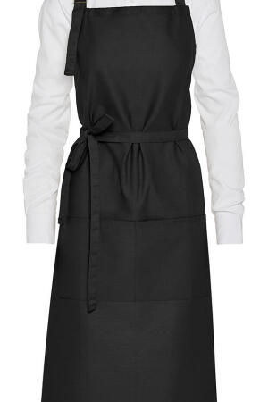 AMSTERDAM - Recycled Bib Apron with Pocket