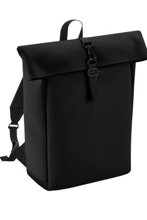 Matte PU Rolltop Backpack