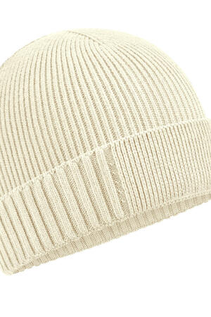Organic Cotton Engineered Patch Beanie