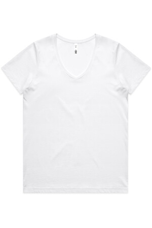 Wo's Maple V Neck Tee | 4023