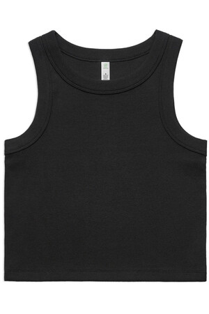 Wo's Organic Rib Crop Tank | 4064G