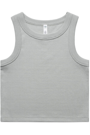 Wo's Organic Rib Crop Tank | 4064G