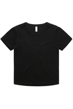 Wo's Organic Rib Baby Tee | 4074