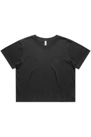 Wo's Heavy Faded Crop Tee | 4089