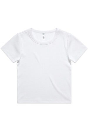Wo's Organic Rib Tee | 4092G