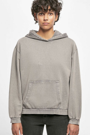 Ladies´ Acid Washed Oversize Hoody