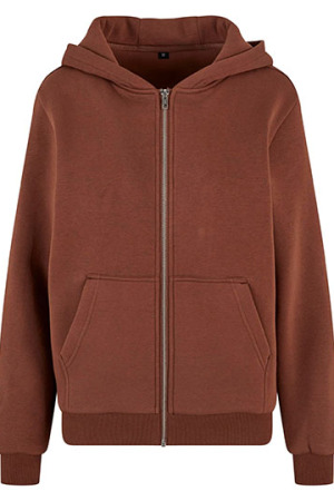 Ladies Fluffy Zip Hoody