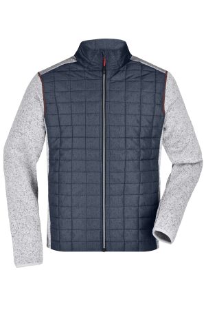 Men's Knitted Hybrid Jacket