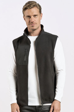Men´s Canvas Fleece Vest