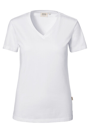 Damen-V-Shirt Stretch