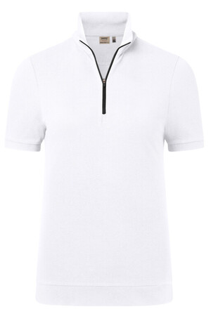 Damen Zip-Shirt Piqué MIKRALINAR® ECO