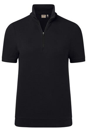 Damen Zip-Shirt Piqué MIKRALINAR® ECO
