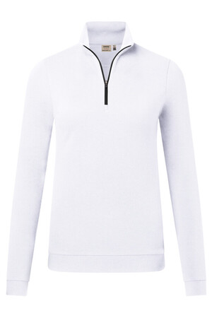 Damen Zip-Longsleeve Piqué MIKRALINAR® ECO