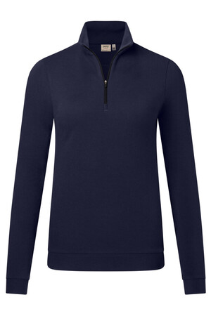 Damen Zip-Longsleeve Piqué MIKRALINAR® ECO