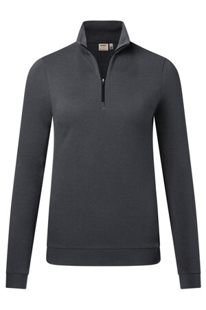 Damen Zip-Longsleeve Piqué MIKRALINAR® ECO