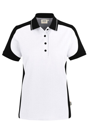 Damen Poloshirt Contrast MIKRALINAR® ECO