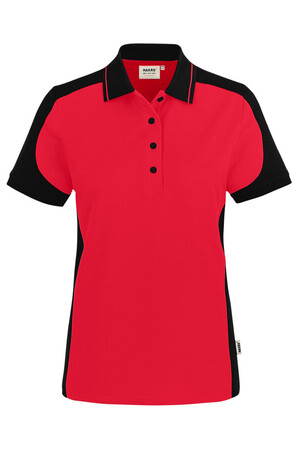 Damen Poloshirt Contrast MIKRALINAR® ECO