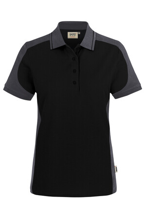 Damen Poloshirt Contrast MIKRALINAR® ECO