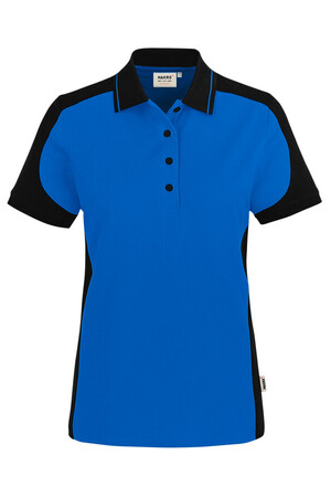 Damen Poloshirt Contrast MIKRALINAR® ECO