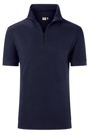 Zip-Shirt Piqué MIKRALINAR® ECO