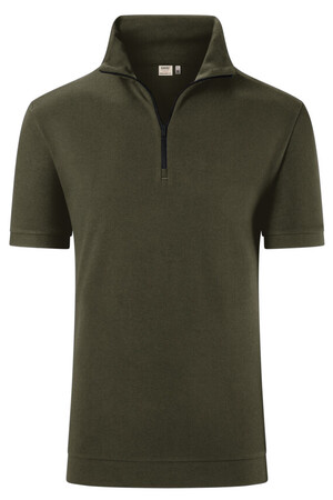 Zip-Shirt Piqué MIKRALINAR® ECO