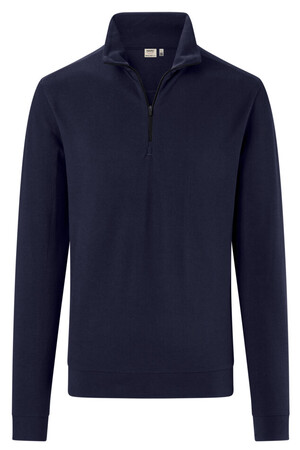 Zip-Longsleeve Piqué MIKRALINAR® ECO