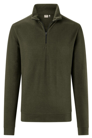 Zip-Longsleeve Piqué MIKRALINAR® ECO