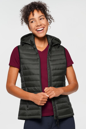 Damen Kapuzen-Loftweste