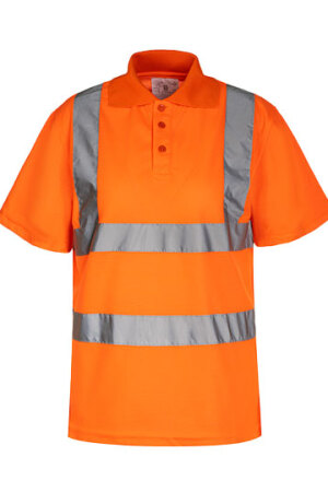 Hi-Viz Polo Shirt EN ISO 20471