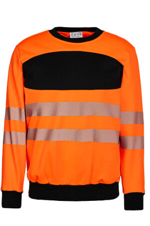EOS Hi-Vis Workwear Sweatshirt With Printing Area