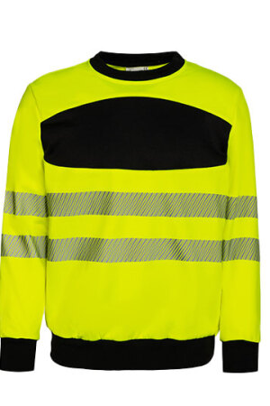 EOS Hi-Vis Workwear Sweatshirt With Printing Area