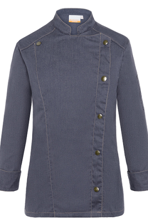 Damen Kochjacke Jeans-Style