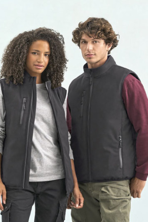 Unisex Lined Softshell Bodywarmer Falcon