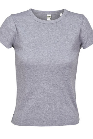 Women´s Ribbed T-Shirt Sara