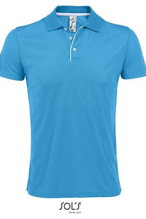 Mens Sports Polo Shirt Performer