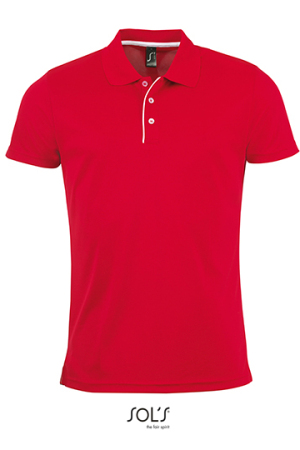 Mens Sports Polo Shirt Performer