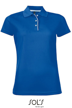 Womens Sports Polo Shirt Performer