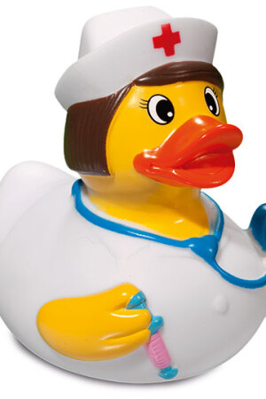 Quietsche-Ente Krankenschwester