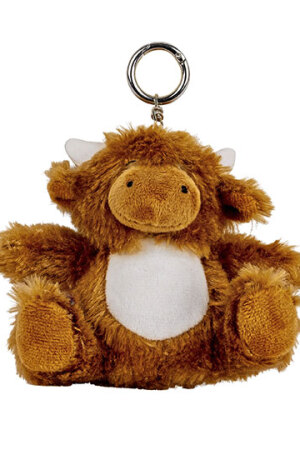 Highland Cow Key Ring