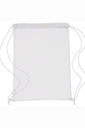Transparent PVC Drawstring Backpack