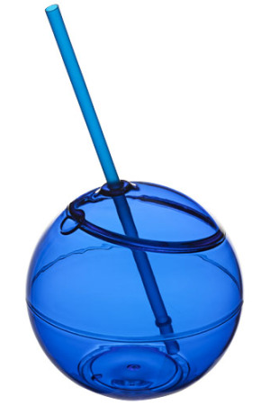 Fiesta 580 ml Trinkball und Strohhalm