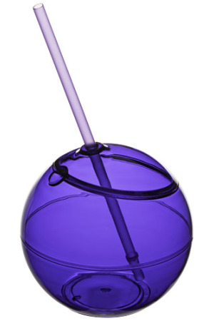 Fiesta 580 ml Trinkball und Strohhalm
