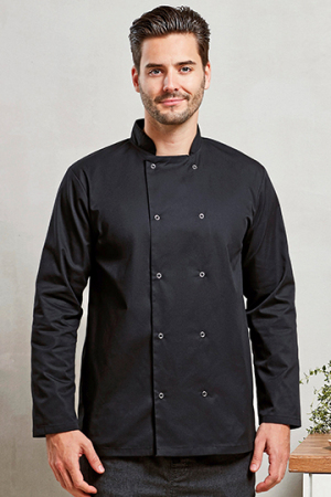 Chef´s Long Sleeve Stud Jacket