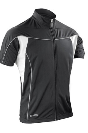 Mens Bikewear Full Zip Performance Top